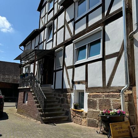 Ferienwohnung Zum Alten Fachwerk Melsungen Exterior photo
